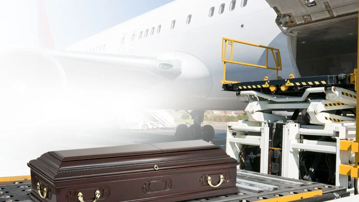 All funeral shipping home banner